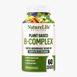 Naturelife Plant Based Vitamin B Complex - 60 Capsules