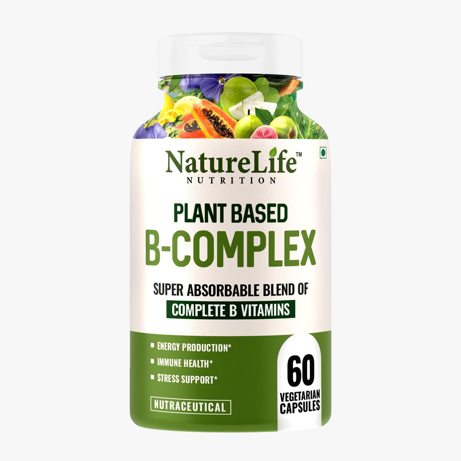 Naturelife Plant Based Vitamin B Complex - 60 Capsules