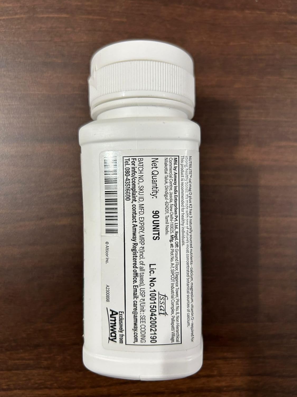Amway Nutrilite Cal Mag D K2 - 90 Tablets - Image 3